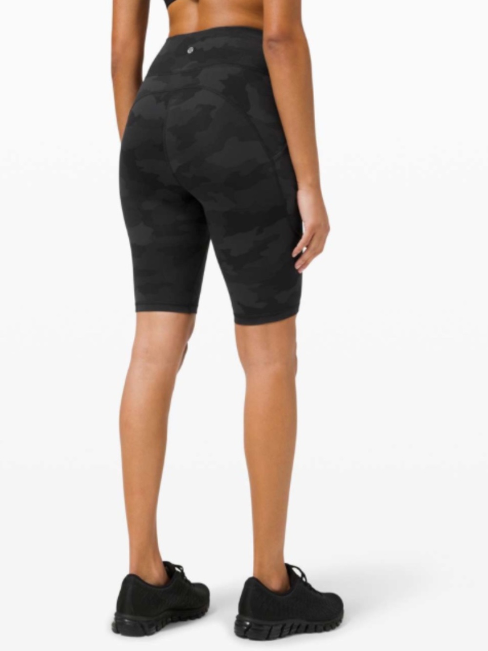 Lululemon Invigorate High-Rise Short 10" Heritage 365 Camo Deep Coal Multi Sz 10